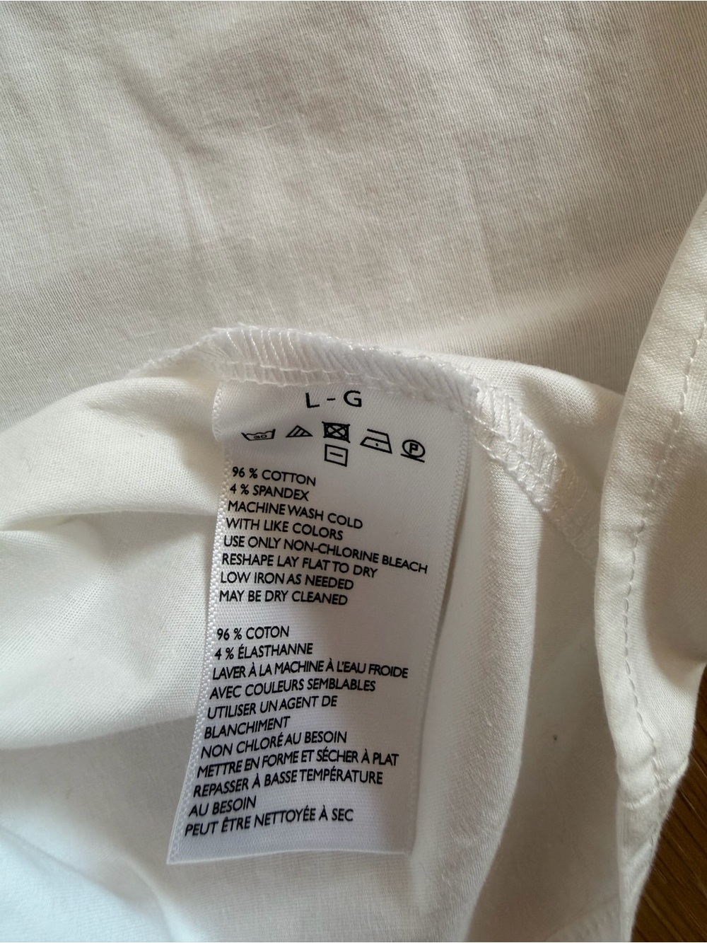 Painted Threads White Ruffle-Trim Cotton Blouse - Picture 9 of 9
